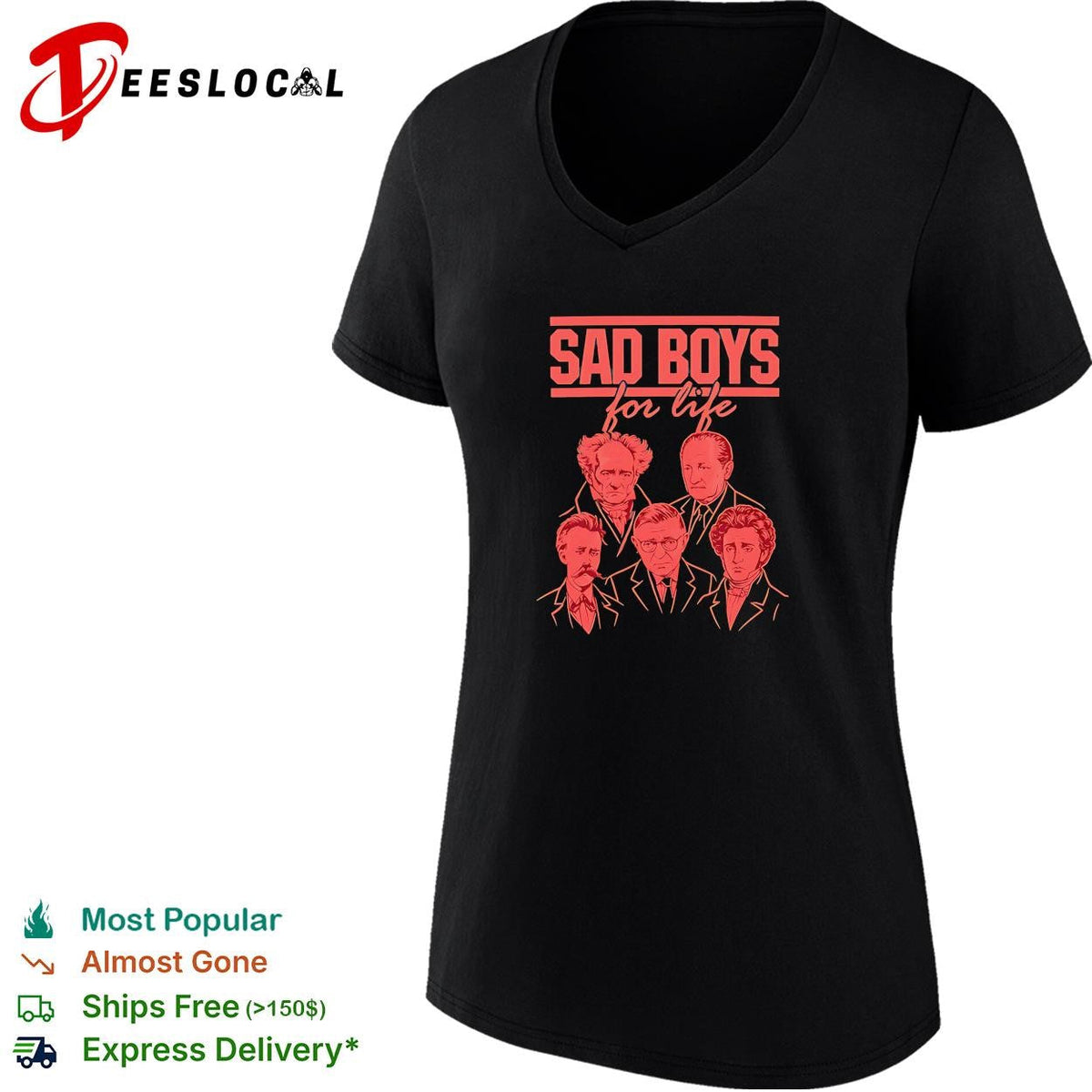 Sad Boys For Life graphic shirt Unisex