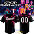 Saja Boys x Texas Rangers Special Baseball Jersey Unisex