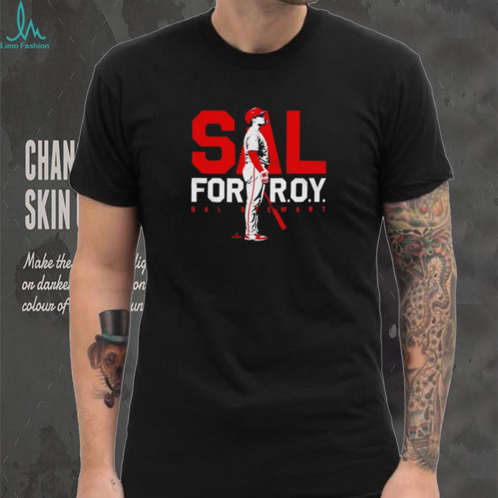 Sal Stewart for Rookie of the Year Cincinnati Reds signature shirt