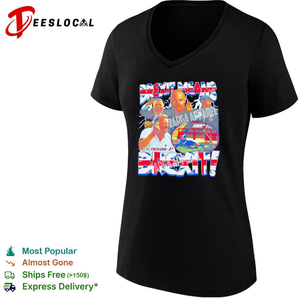 Sam Allardyce Sean Dyche Tony Pulis Harry Redknapp Brexit Means 4-4 Facking 2 Shirt Unisex