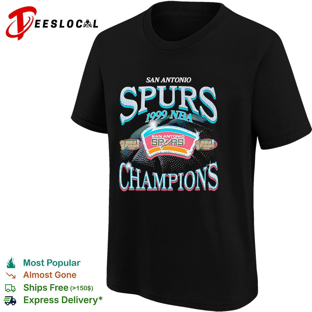 San Antonio Spurs 1999 NBA finals champions basketball shirt Unisex