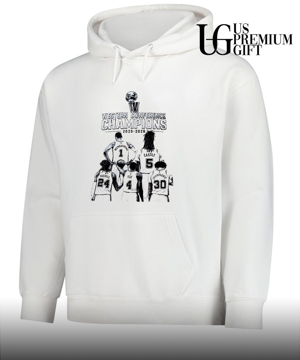 San Antonio Spurs 2025 2026 NBA WEstern Conference Champions Unisex