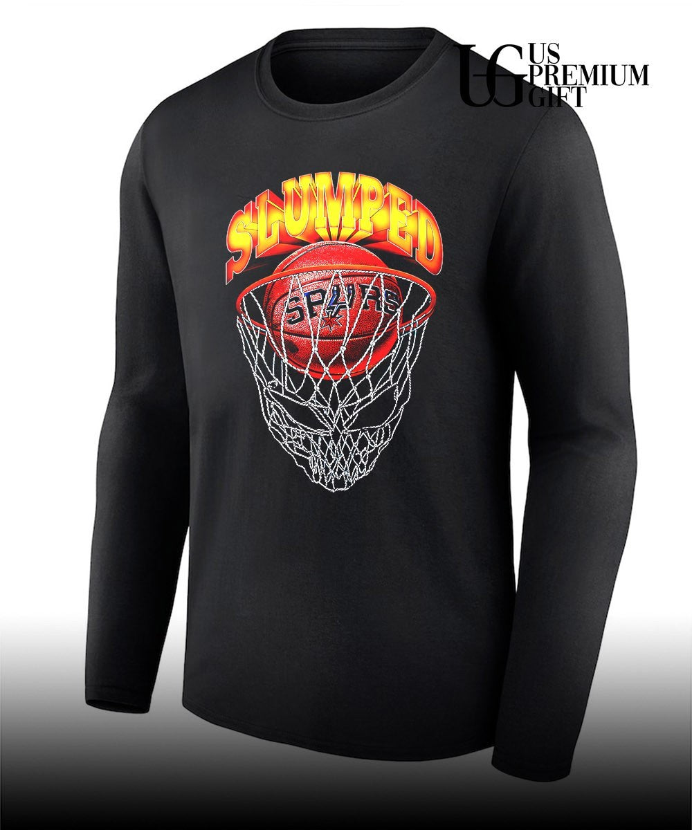 San Antonio Spurs Basketball NBA 2026 Slumped shirt Unisex