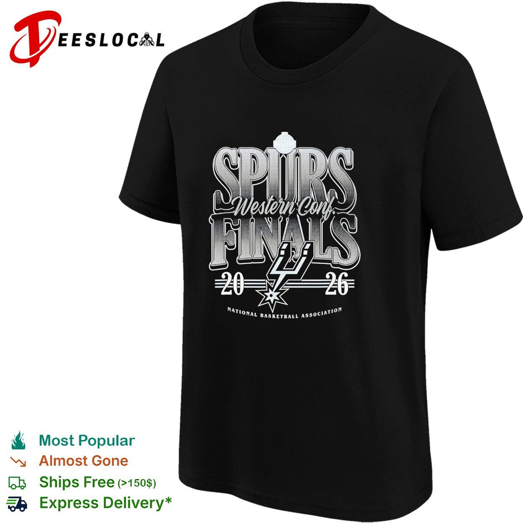 San Antonio Spurs Western Conf Finals 2026 National Basketball Association shirt Unisex