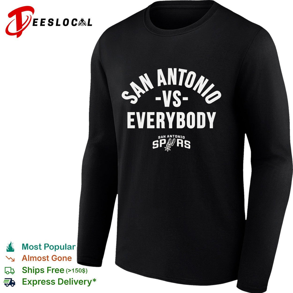 San Antonio Spurs vs Everybody San Antonio Spurs basketball shirt Unisex