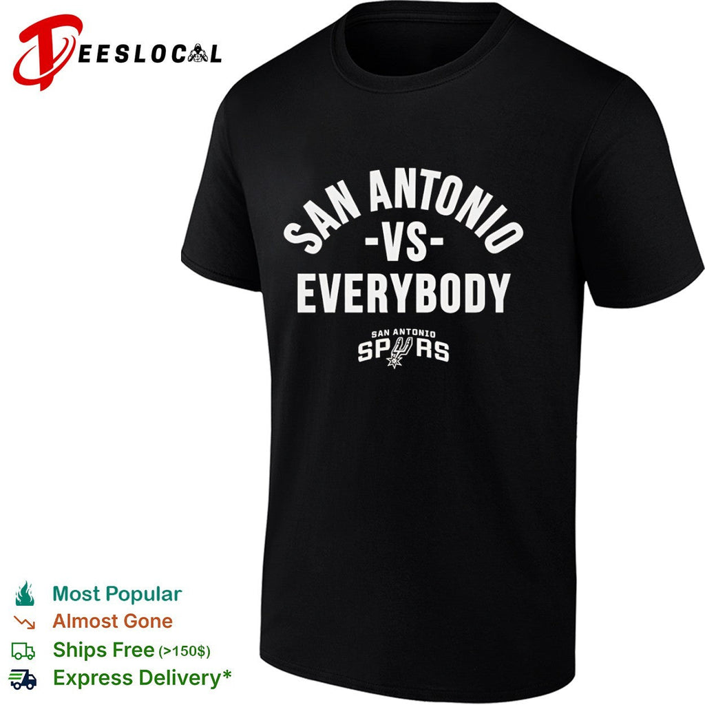 San Antonio Spurs vs Everybody San Antonio Spurs basketball shirt Unisex