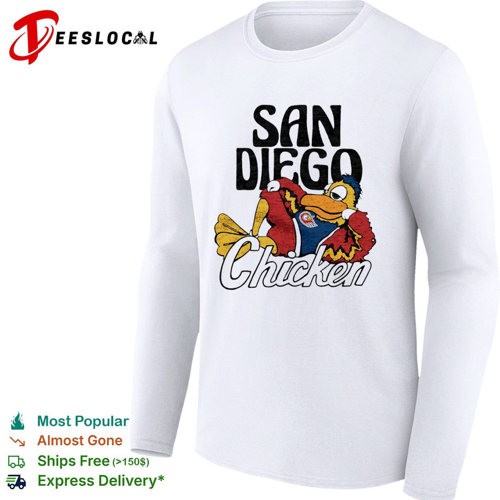 San Diego Chicken mascot logo shirt Unisex