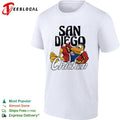San Diego Chicken mascot logo shirt Unisex