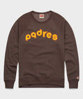 San Diego Padres Jersey Logo '80 Crewneck Unisex