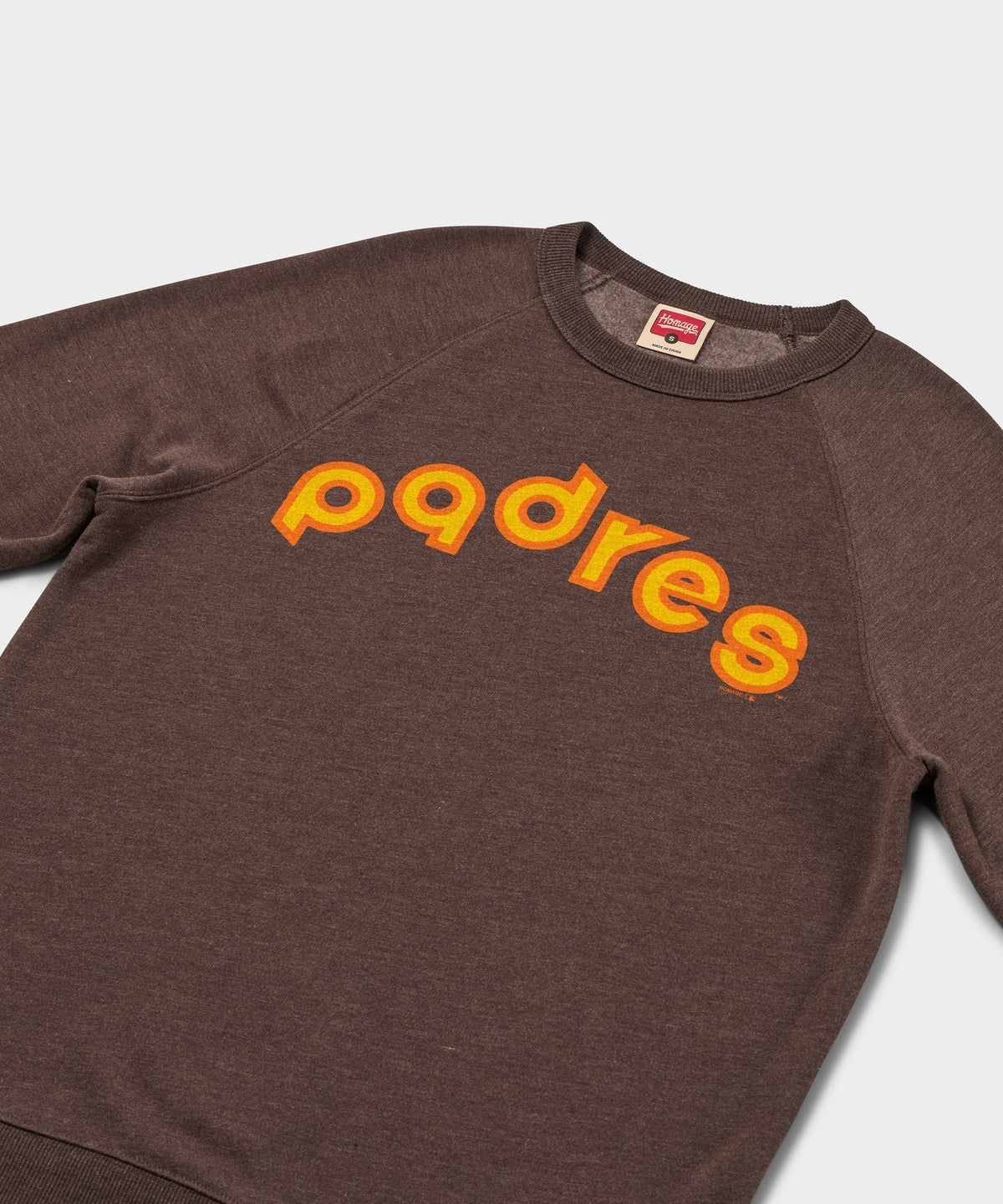 San Diego Padres Jersey Logo '80 Crewneck Unisex