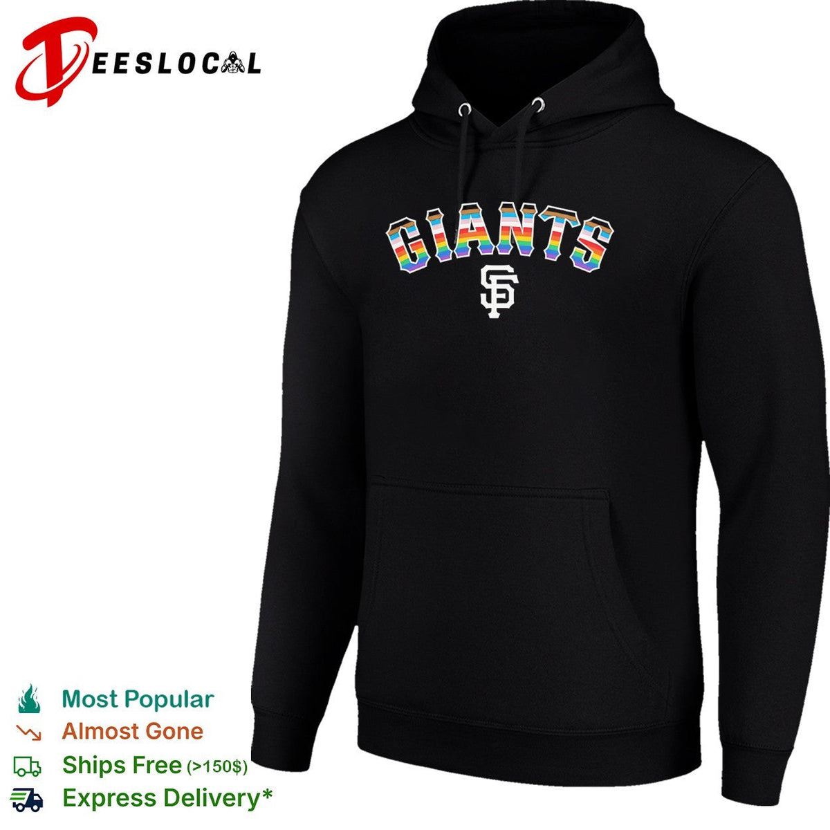 San Francisco Giants LGBTQ Pride Flag shirt Unisex