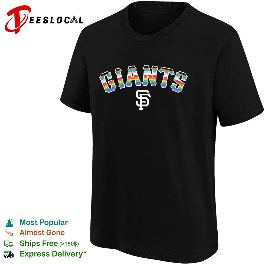 San Francisco Giants LGBTQ Pride Flag shirt Unisex