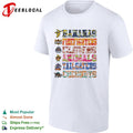 Savannah Bananas Firefighters Clowns Animals Tailgaters Coconuts team list shirt Unisex