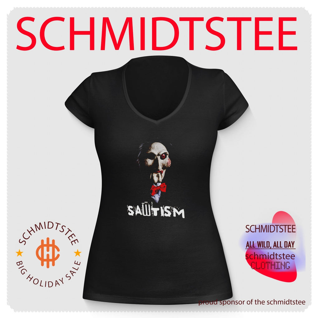 Sawtism Billy Puppet Horror Saw Jigsaw Dark Humor shirt Unisex