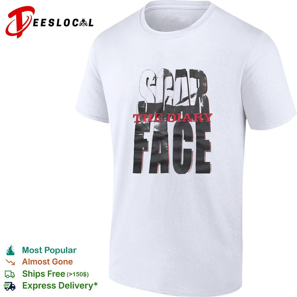 Scarface The Diary of a Madman Scarface The Diary of a Madman Rap Music Album shirt Unisex