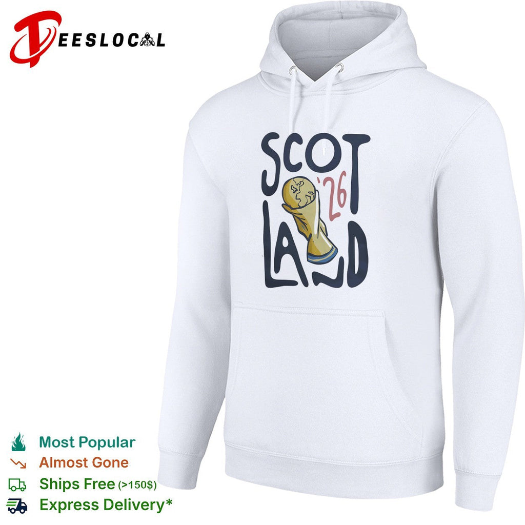 Scotland 2026 gold trophy shirt Unisex