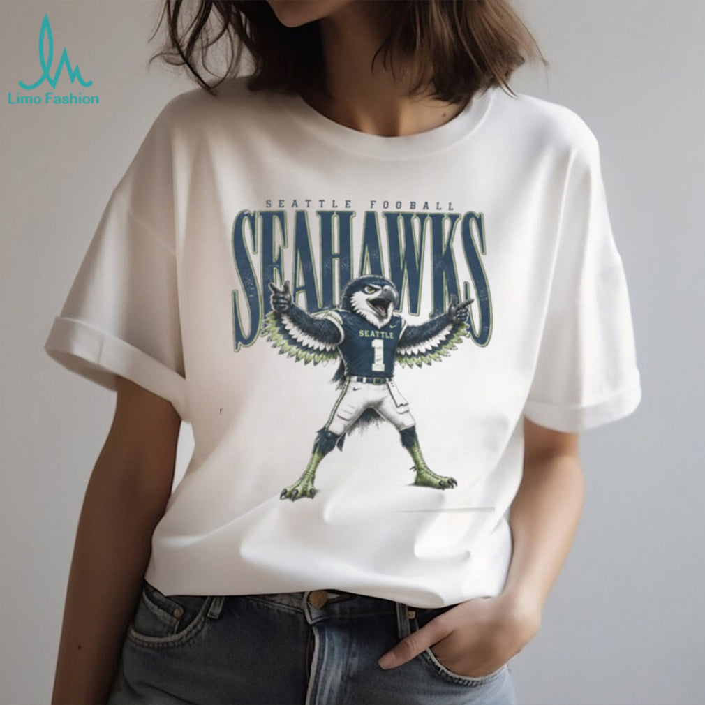 Seattle Football Mascot Retro Athletic Vintage Shirt