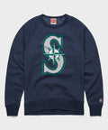 Seattle Mariners Cap Logo '93 Crewneck Unisex