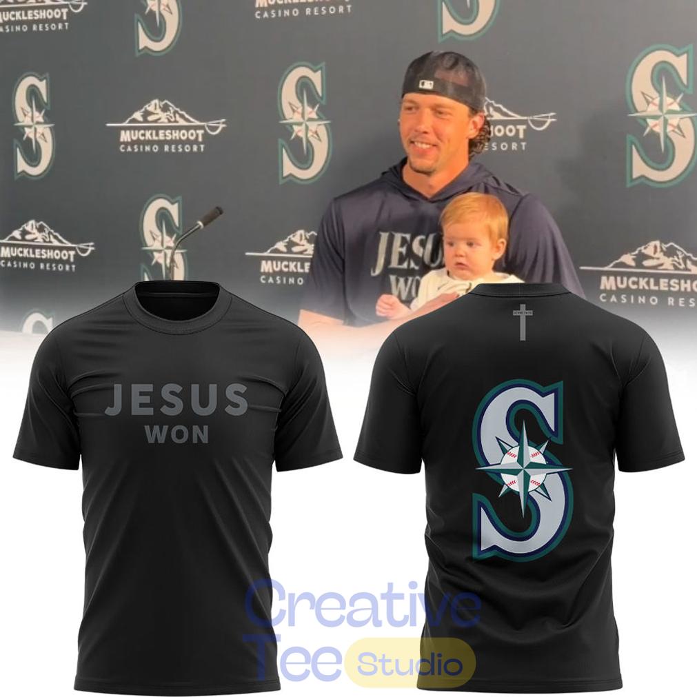 Seattle Mariners JESUS WON 2026 Special Tee Unisex