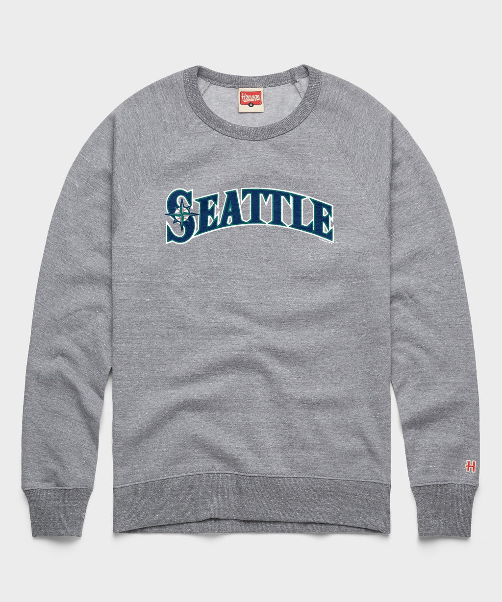 Seattle Mariners Jersey Logo '01 Crewneck Unisex