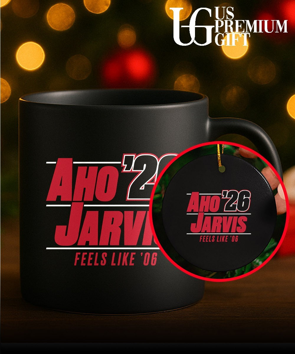 Sebastian Aho and Seth Jarvis Carolina Hurricanes NHL Aho 26′ Jarvis Feels Like 06′ shirt Unisex