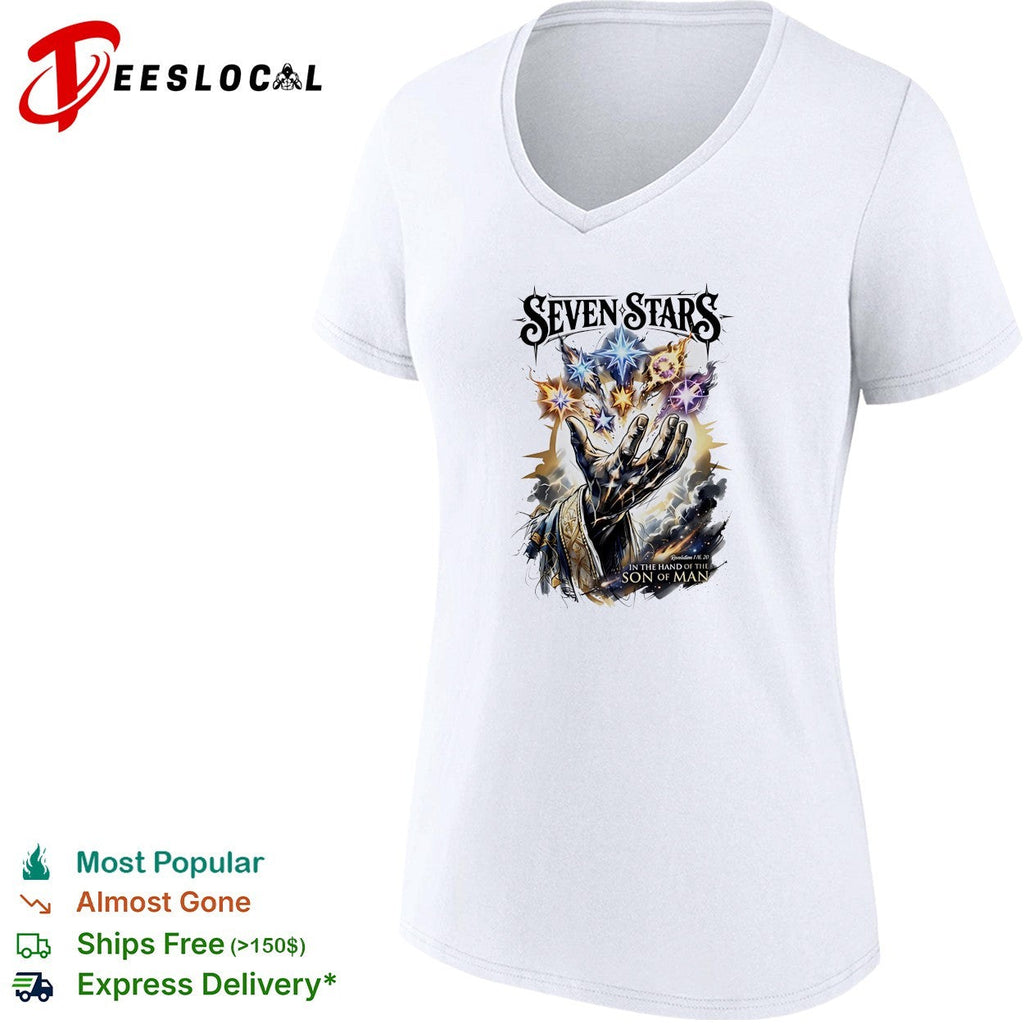 Seven stars in the hand of the son of man shirt Unisex