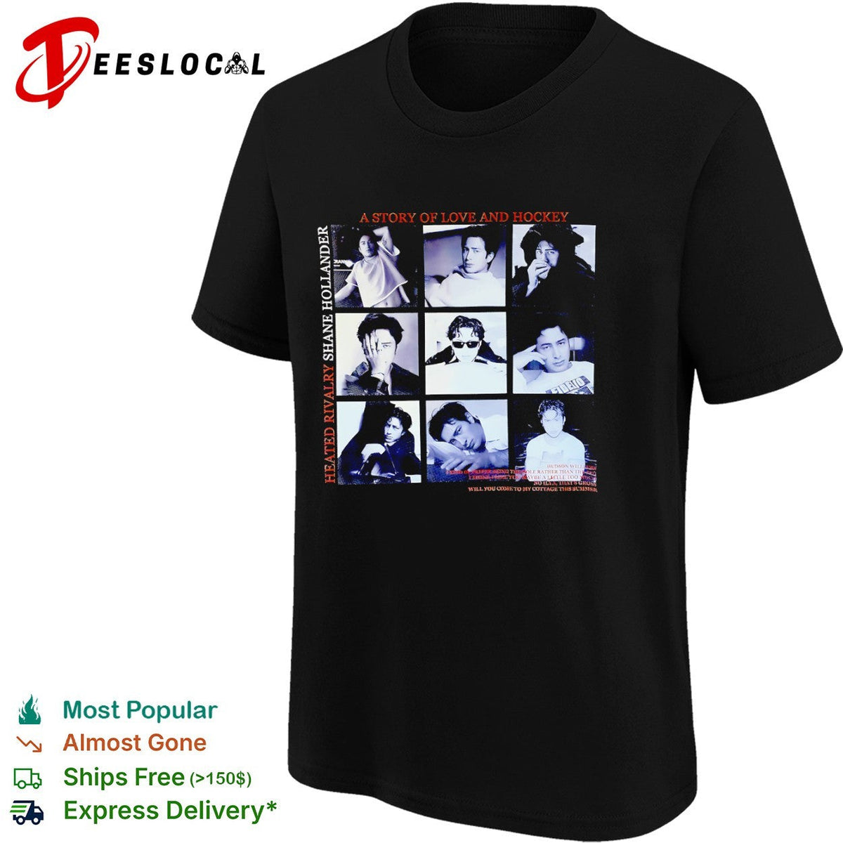 Shane Hollander Ilya Rozanov Heated Rivalry A Story of Love and Hockey shirt Unisex