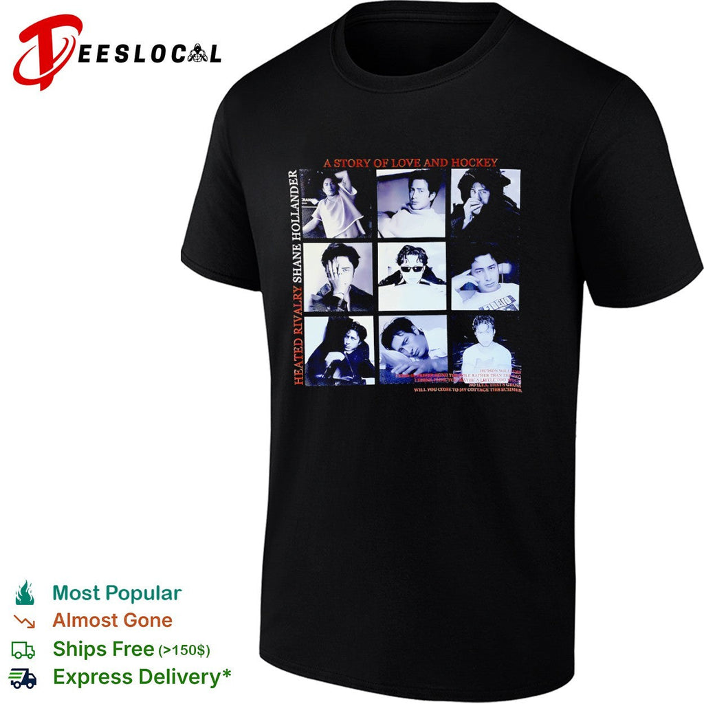 Shane Hollander Ilya Rozanov Heated Rivalry A Story of Love and Hockey shirt Unisex