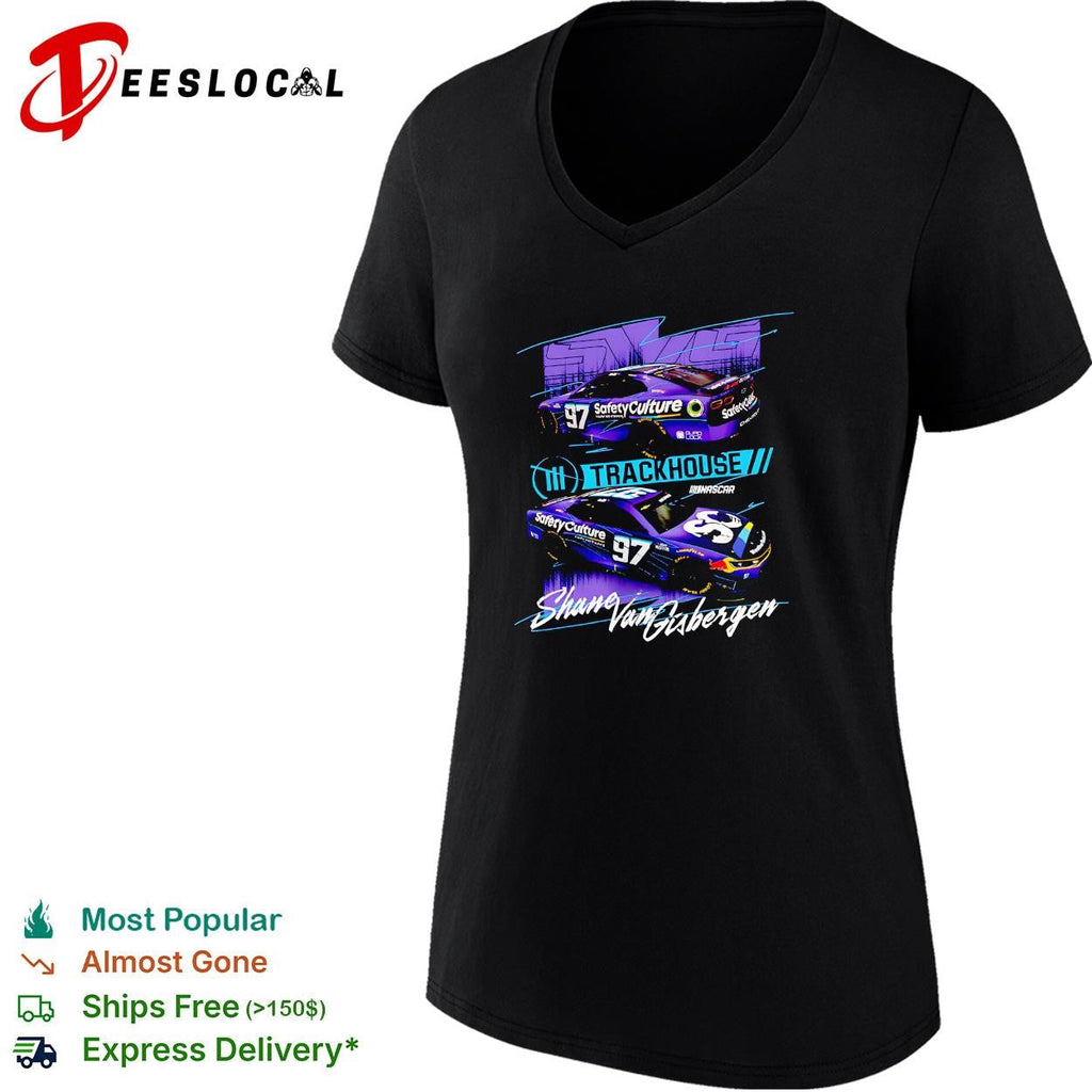 Shane van Gisbergen 97 SafetyCulture dual car Trackhouse NASCAR shirt Unisex