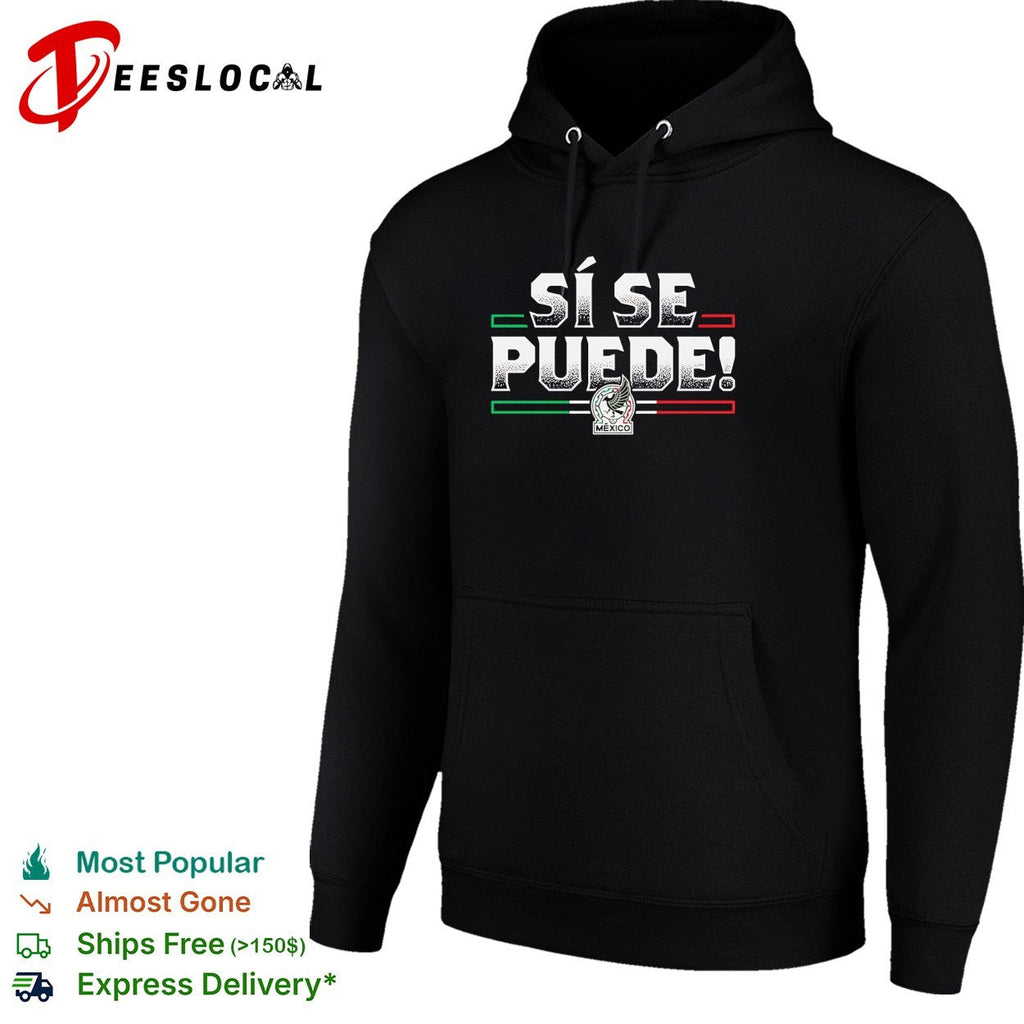 Si se puede Mexico Seleccion Nacional flag stripes shirt Unisex