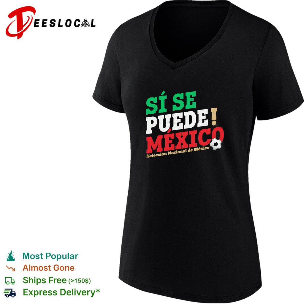 Si se puede Mexico Seleccion Nacional soccer colorful shirt Unisex