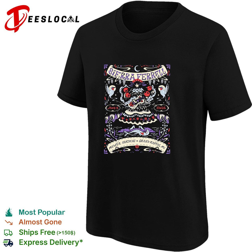 Sierra Ferrell June 8 2026 Meijer Gardens Grand Rapids MI concert event shirt Unisex