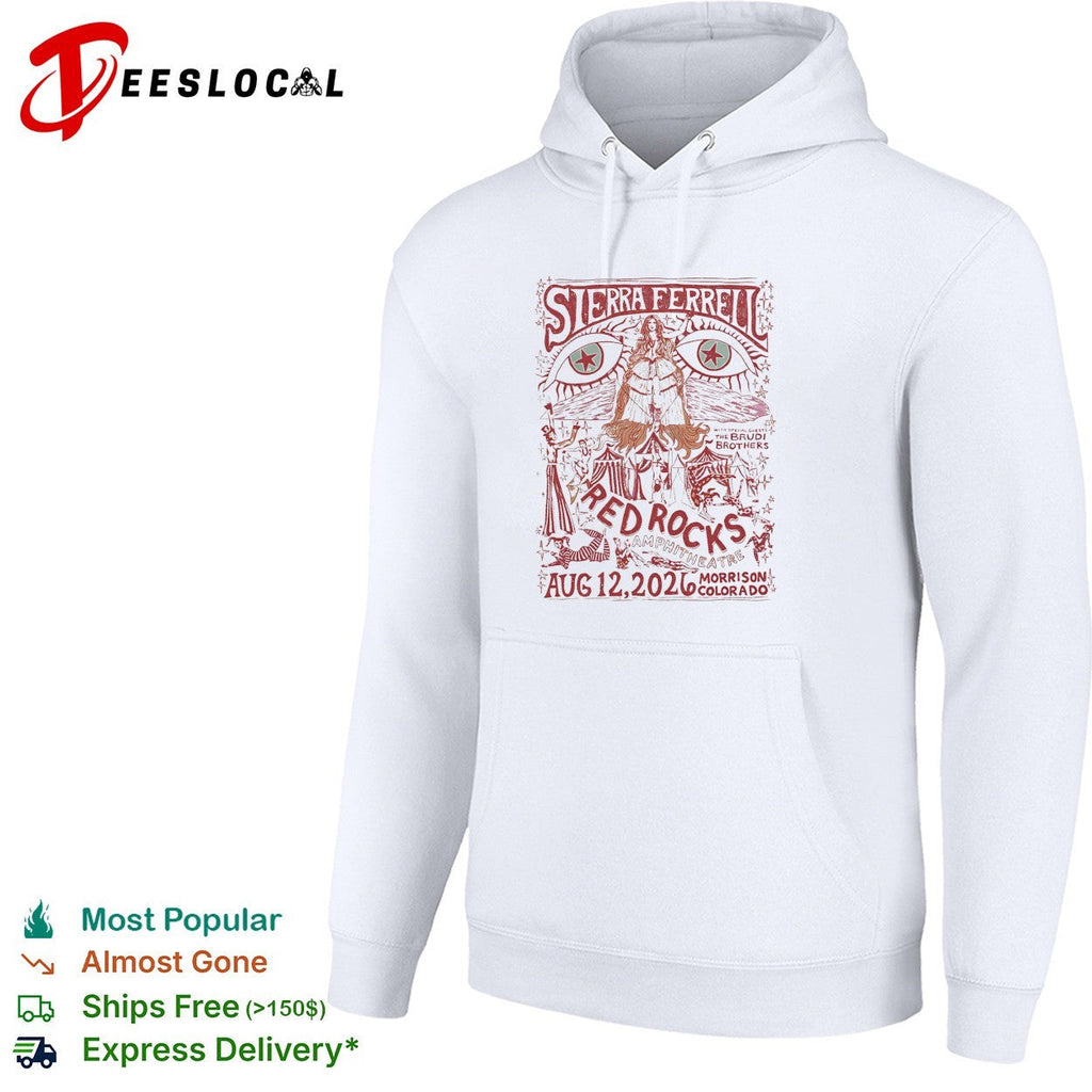Sierra Ferrell Red Rocks Amphitheatre Aug 12 2026 The Brudi Brothers Morrison Colorado shirt