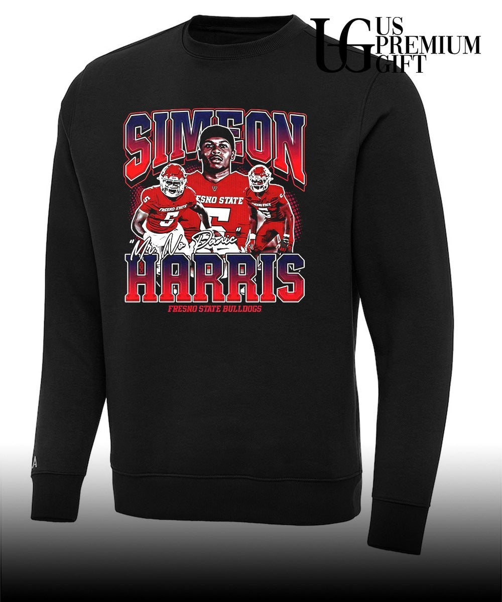 Simeon Harris Fresno State Bulldogs Mr No Panic shirt Unisex
