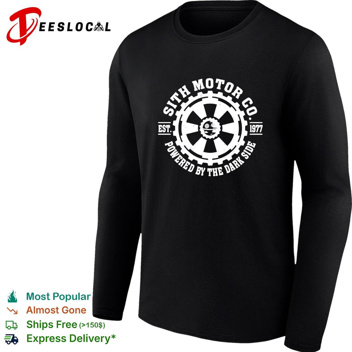 Sith Motor Co powered by the dark side 1977 shirt Unisex