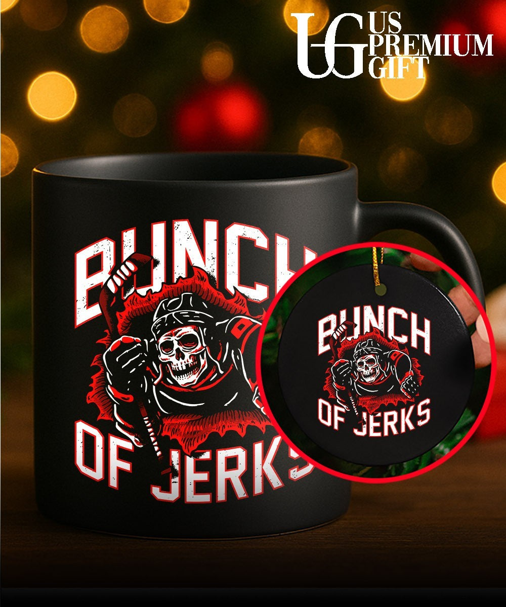 Skeleton Bunch of Jerks Carolina Hurricanes hockey shirt Unisex
