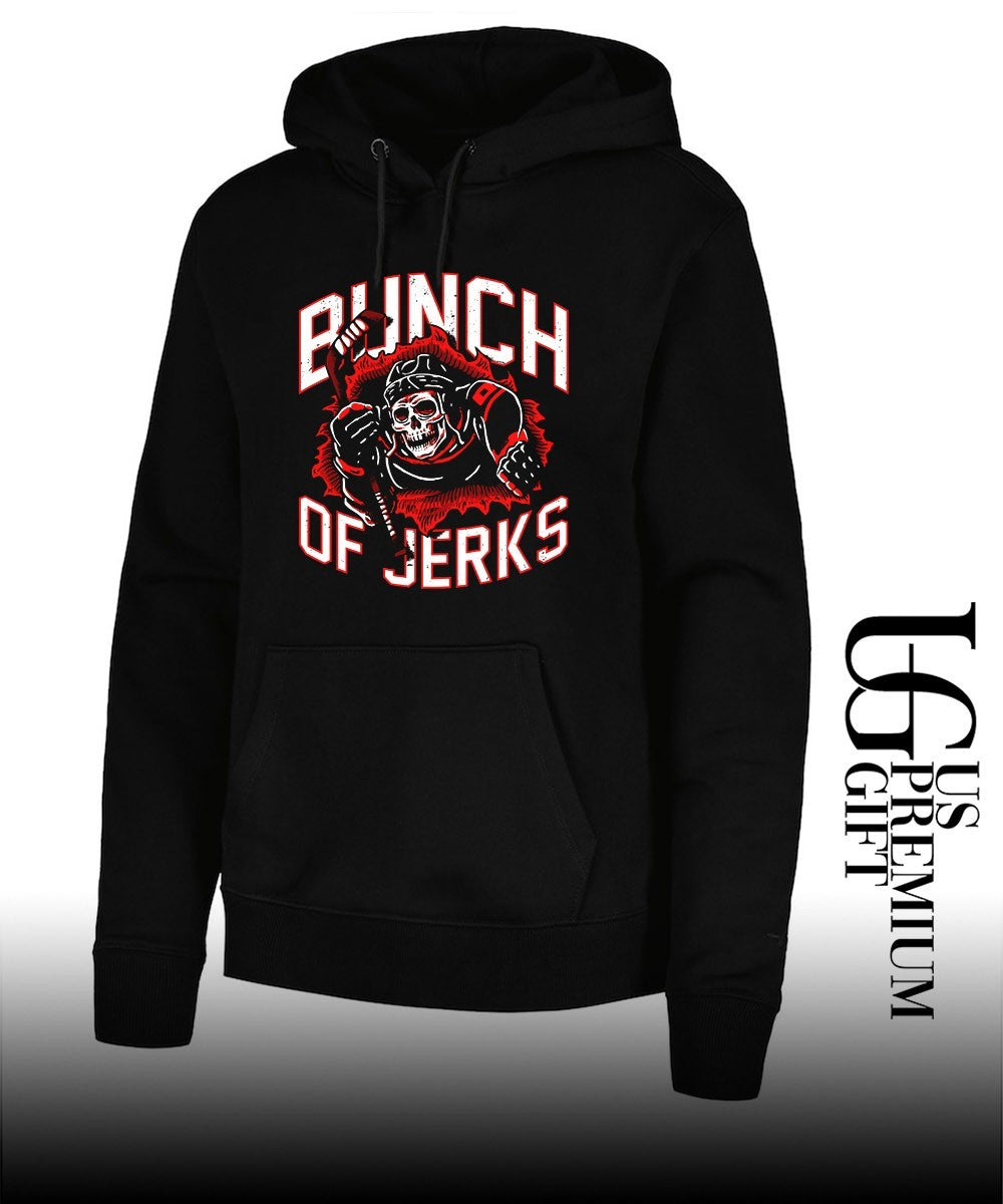 Skeleton Bunch of Jerks Carolina Hurricanes hockey shirt Unisex