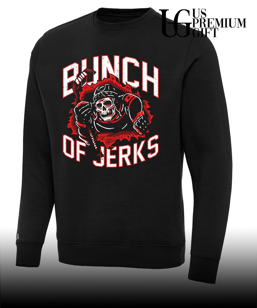Skeleton Bunch of Jerks Carolina Hurricanes hockey shirt Unisex
