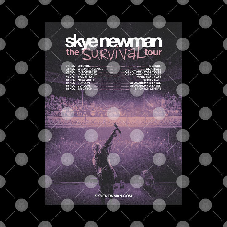 Skye Newman Survival Tour 2026 T Shirt Unisex