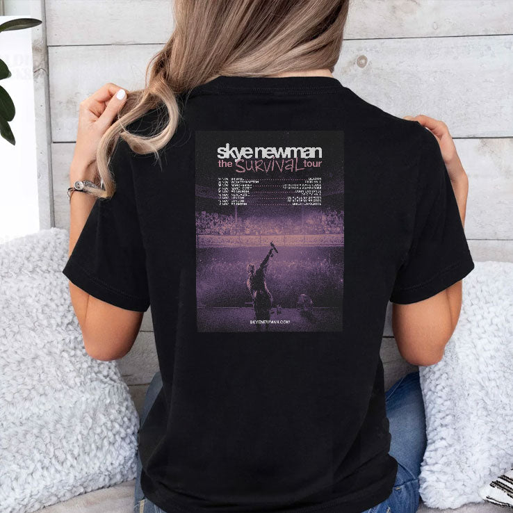 Skye Newman Survival Tour 2026 T Shirt Unisex