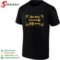 Slow down I am from the 20th century old English letter typography shirt Unisex