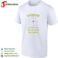 Sniper If You Run You’ll Only Die Tired shirt Unisex