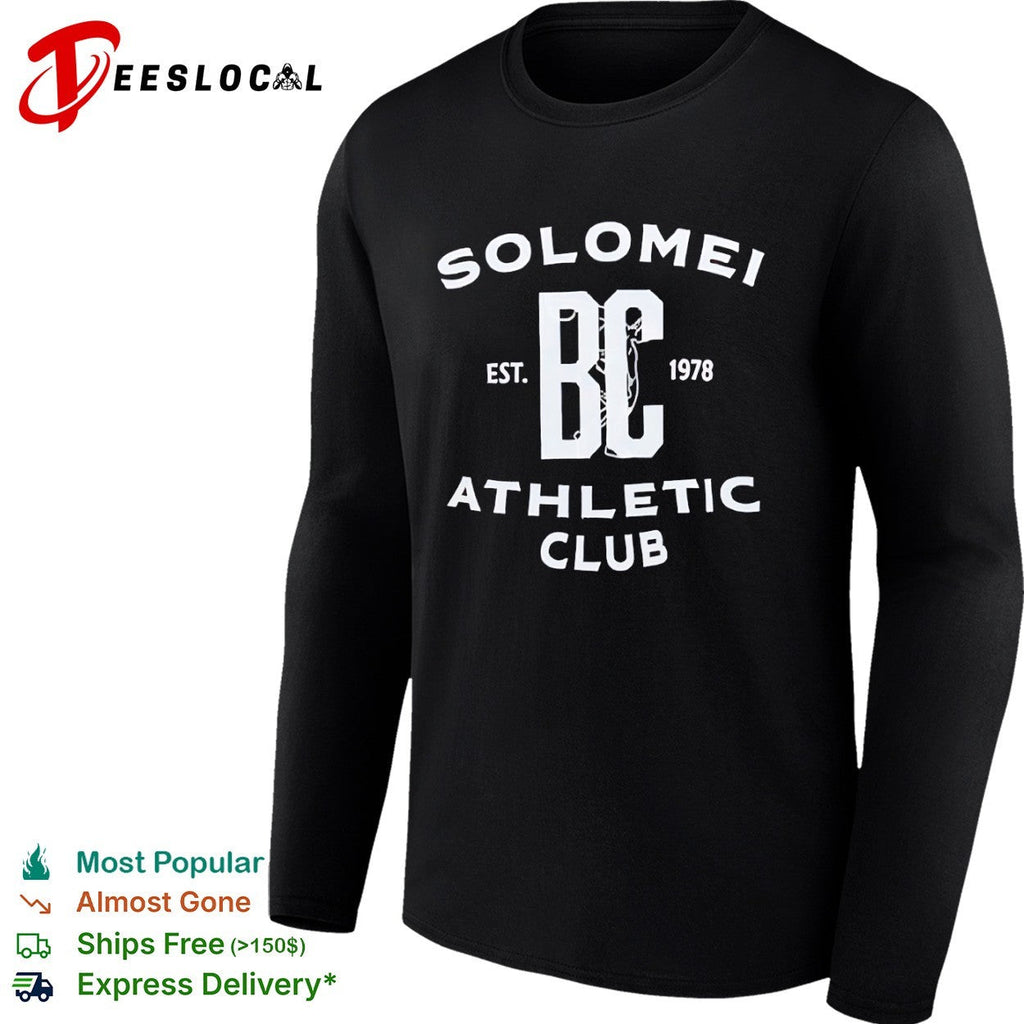 Solomei BC Est 1978 Athletic Club text design inspired by Brunello Cucinelli shirt Unisex