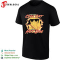 Sometimes a cool cat needs a hot dog flames sunglasses dark shirt Unisex