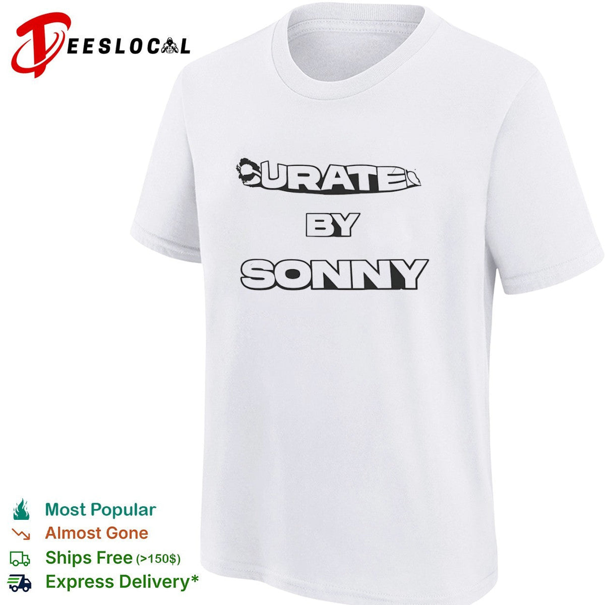Sonny curated by brush shirt Unisex