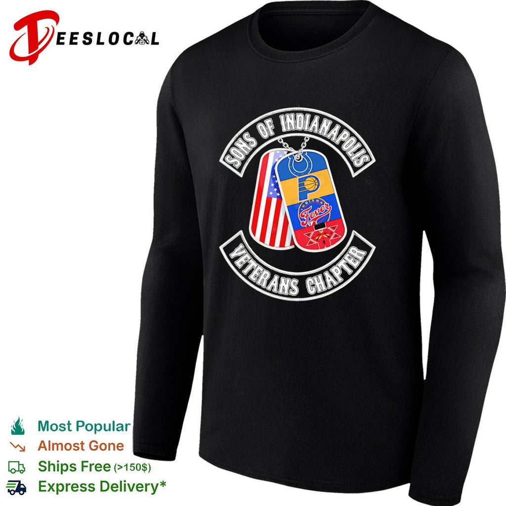 Sons of Indianapolis Veterans Chapter Colts Pacers Fever shirt Unisex