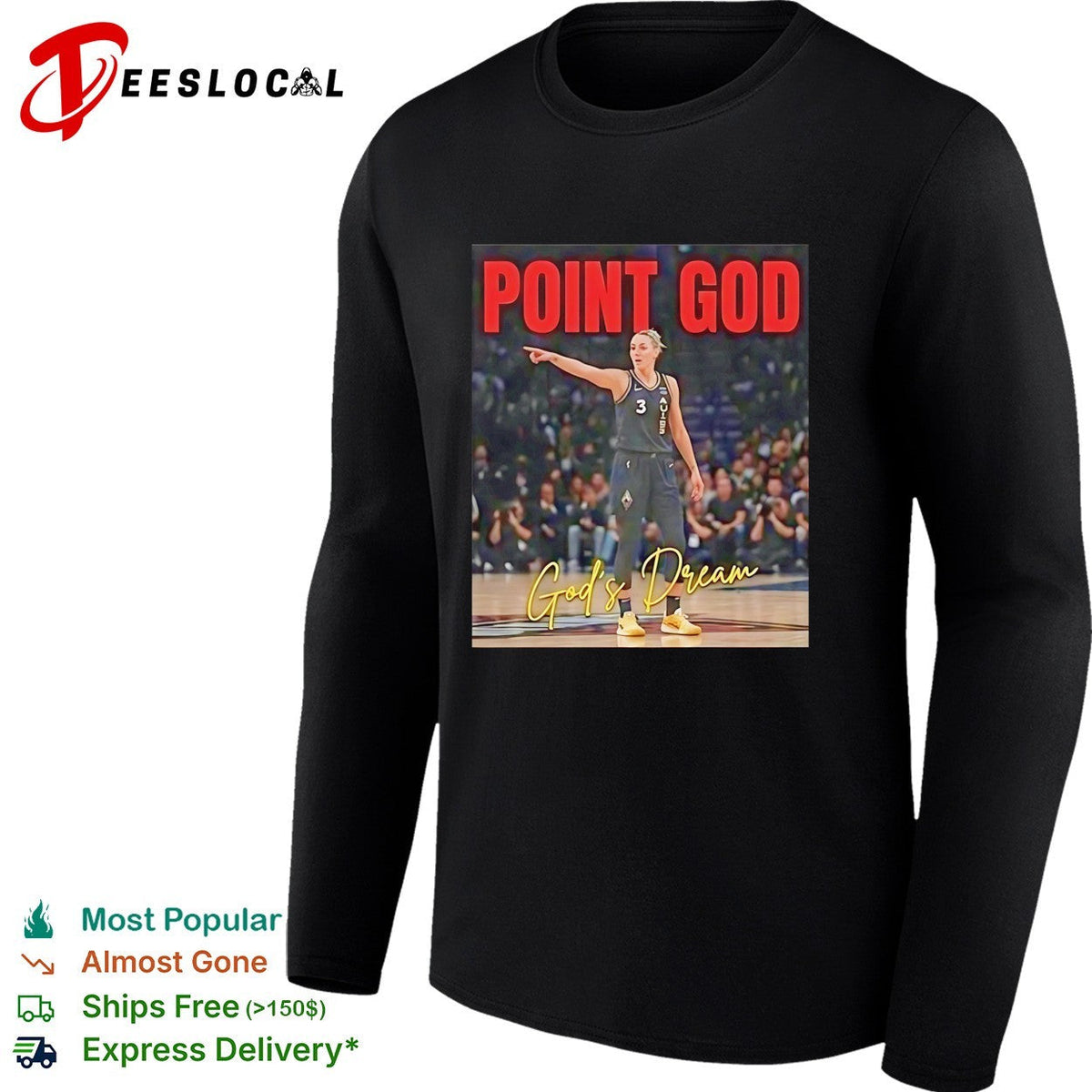 Sophie Cunningham Indiana Fever point god god’s dream shirt Unisex