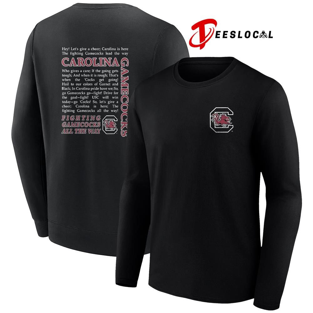 South Carolina Gamecocks fighting Gamecocks all the way graphic shirt Unisex