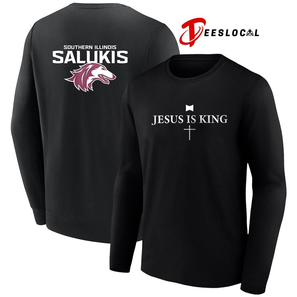 Southern Illinois Salukis Jesus is king shirt Unisex