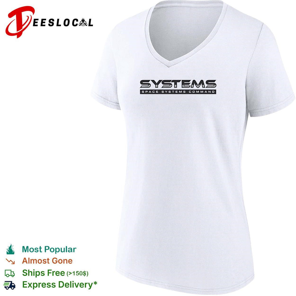 Space Systems Command military logo patriotic graphic shirt Unisex